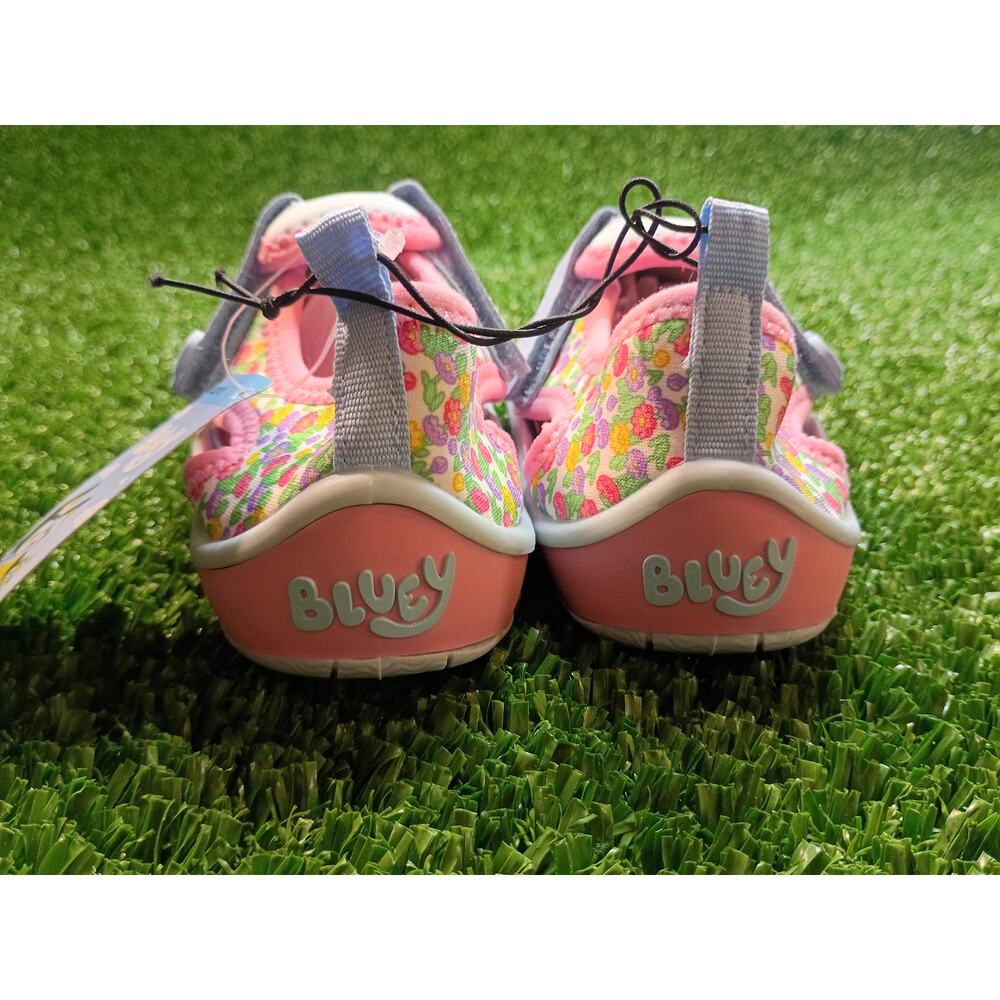 Ground Up Bluey Toddler Water Shoes - Blue & White Stripe13/1 - Picture 5 of 7